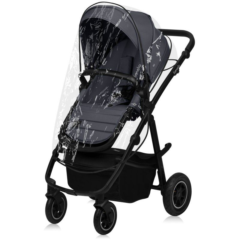 Lionelo Amber Plus 2 в 1 Grey Graphite - Багатофункціональна коляска