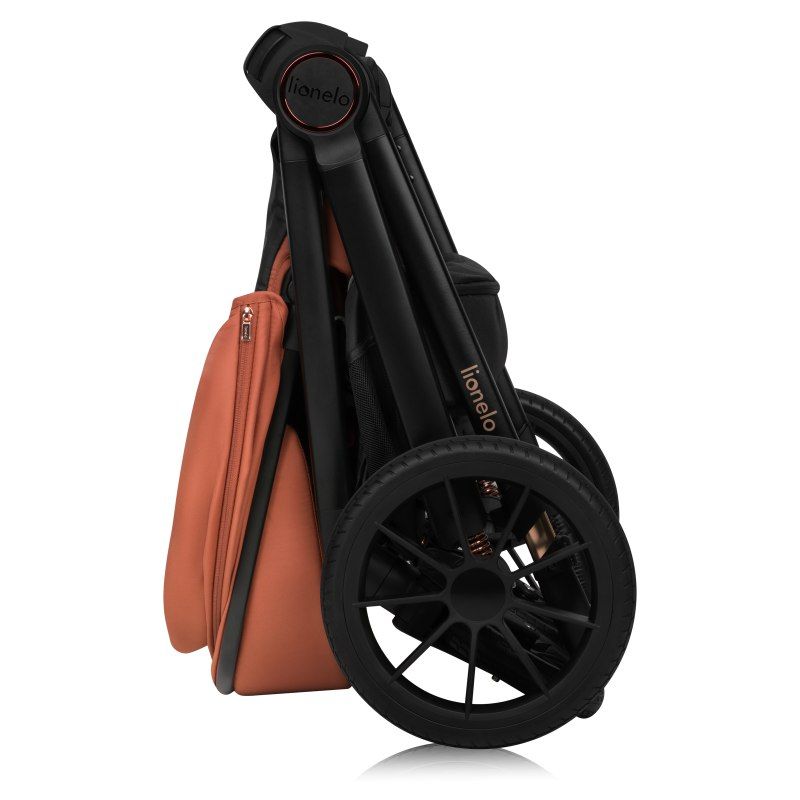 Lionelo Layla 2 в 1 Brown Rust - Багатофункціональна коляска з сидінням