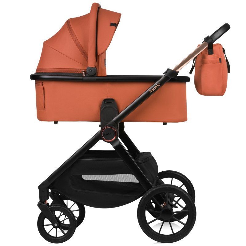 Lionelo Layla 2 в 1 Brown Rust - Багатофункціональна коляска з сидінням
