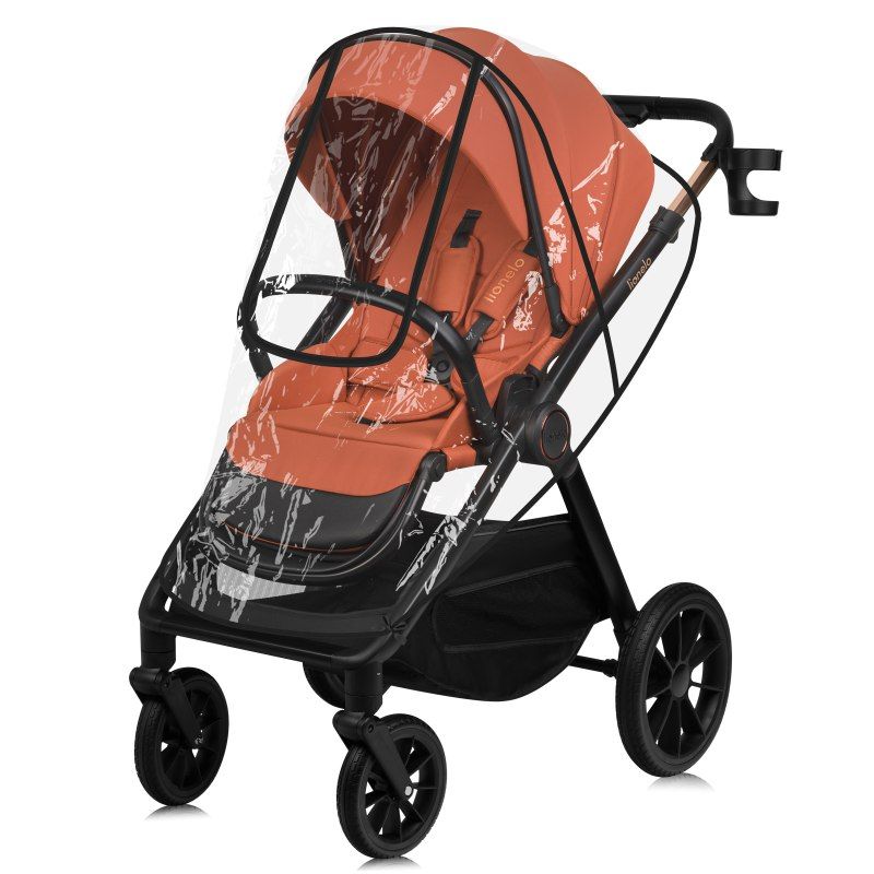 Lionelo Layla 2 в 1 Brown Rust - Багатофункціональна коляска з сидінням