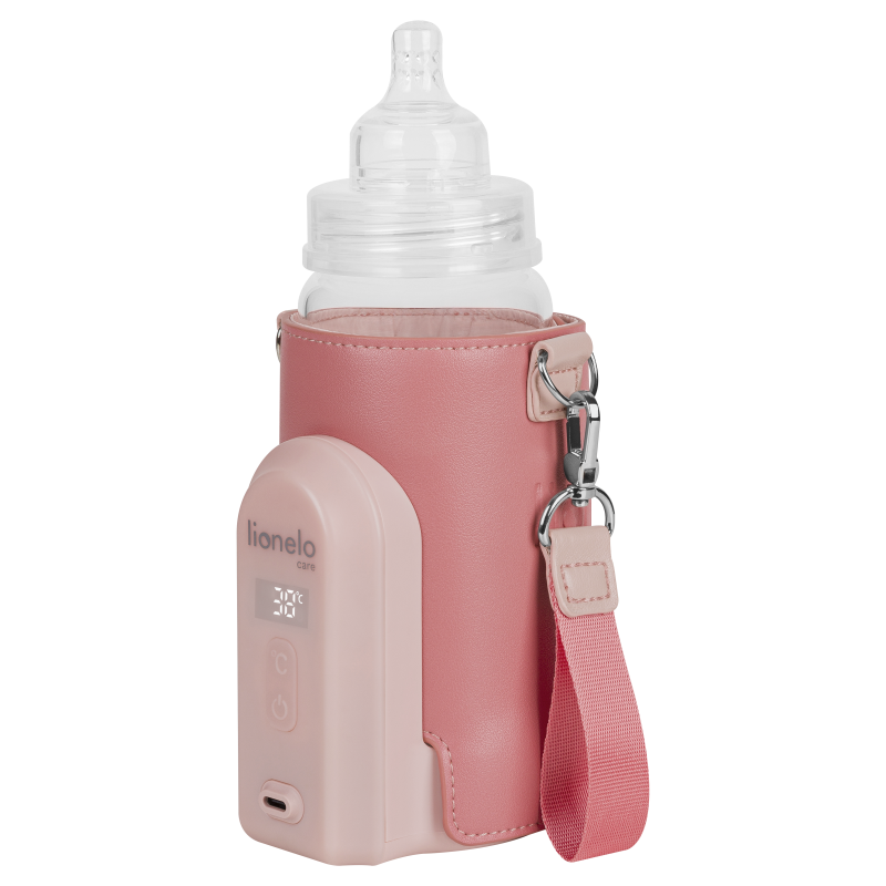 Lionelo Thermup Go Evo Coral Pink - Підігрівач пляшечок