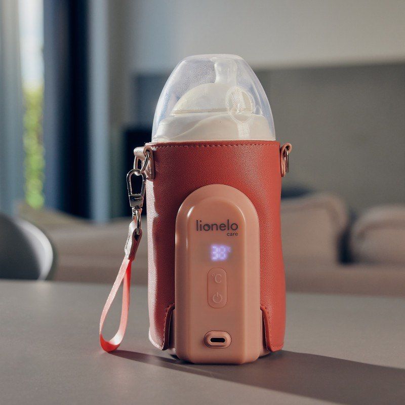 Lionelo Thermup Go Evo Coral Pink - Підігрівач пляшечок
