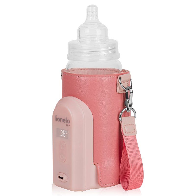 Lionelo Thermup Go Evo Coral Pink - Підігрівач пляшечок