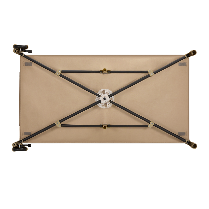 Lionelo Jasmin Easy Fold Beige Sand - Дитяче ліжечко 2 в 1