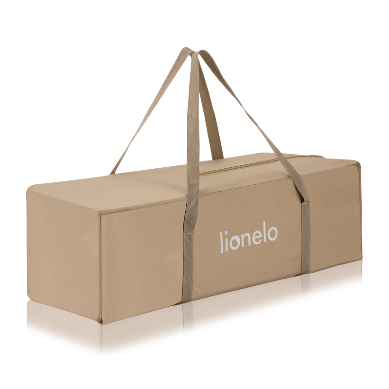 Lionelo Jasmin Easy Fold Beige Sand - Дитяче ліжечко 2 в 1
