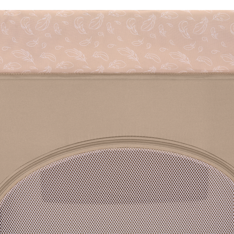 Lionelo Jasmin Easy Fold Beige Sand - Дитяче ліжечко 2 в 1