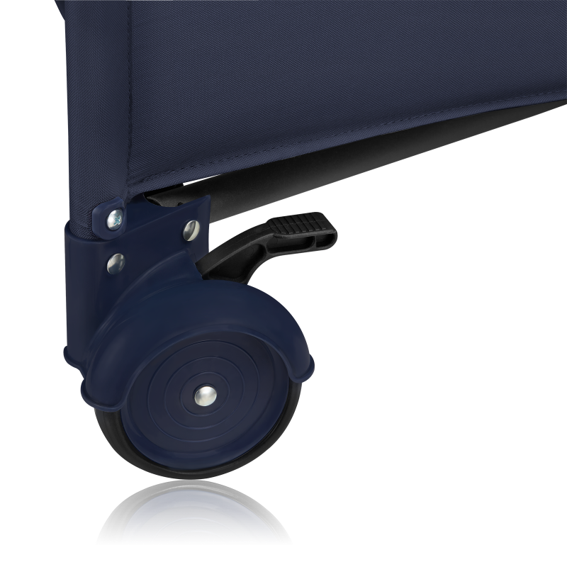 Lionelo Jasmin Easy Fold Blue Navy - Дитяче ліжечко 2 в 1