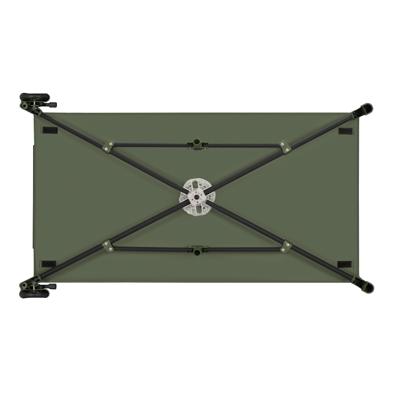 Lionelo Jasmin Easy Fold Green Olive - Дитяче ліжечко 2 в 1