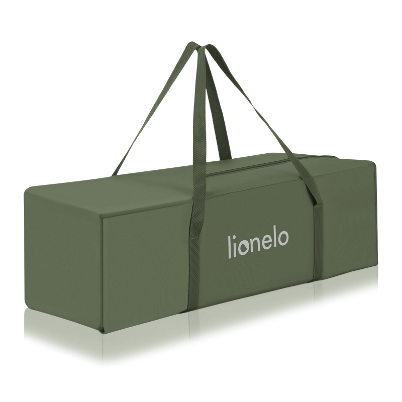 Lionelo Jasmin Easy Fold Green Olive - Дитяче ліжечко 2 в 1