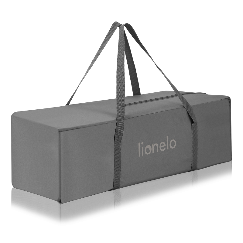 Lionelo Jasmin Easy Fold Grey Stone - Дитяче ліжечко 2 в 1