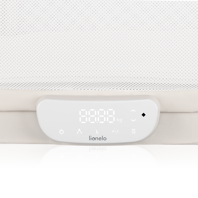 Lionelo Coral White - Ліжечко-колиска
