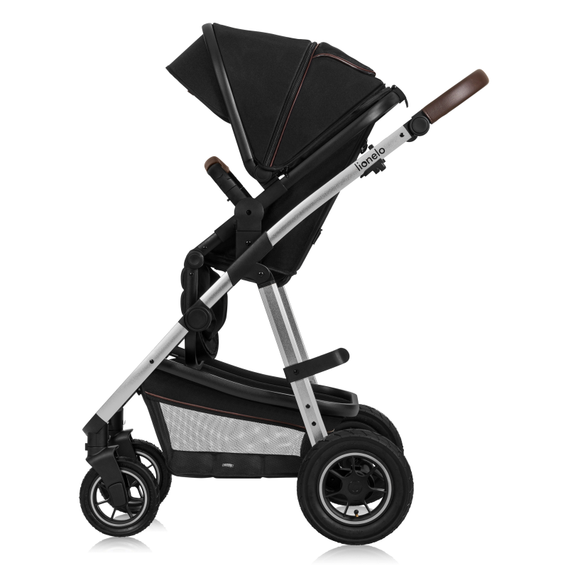 Lionelo Amber 2 в 1 Black Silver - Багатофункціональна коляска