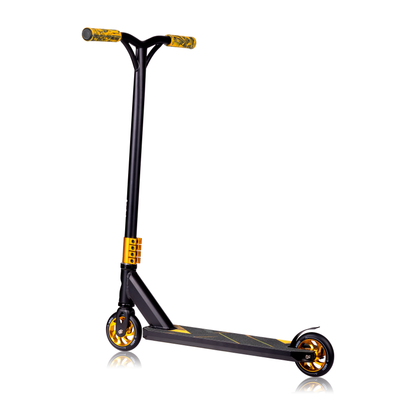Lionelo Whizz Black Carbon Yellow - Скутер