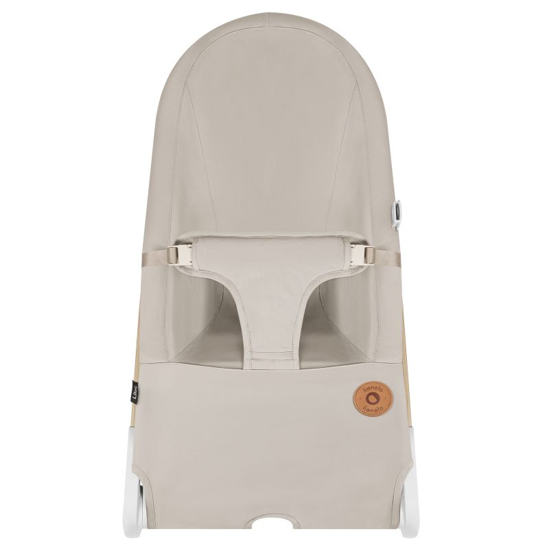 Lionelo Lilac Beige Sand - Крісло-гойдалка