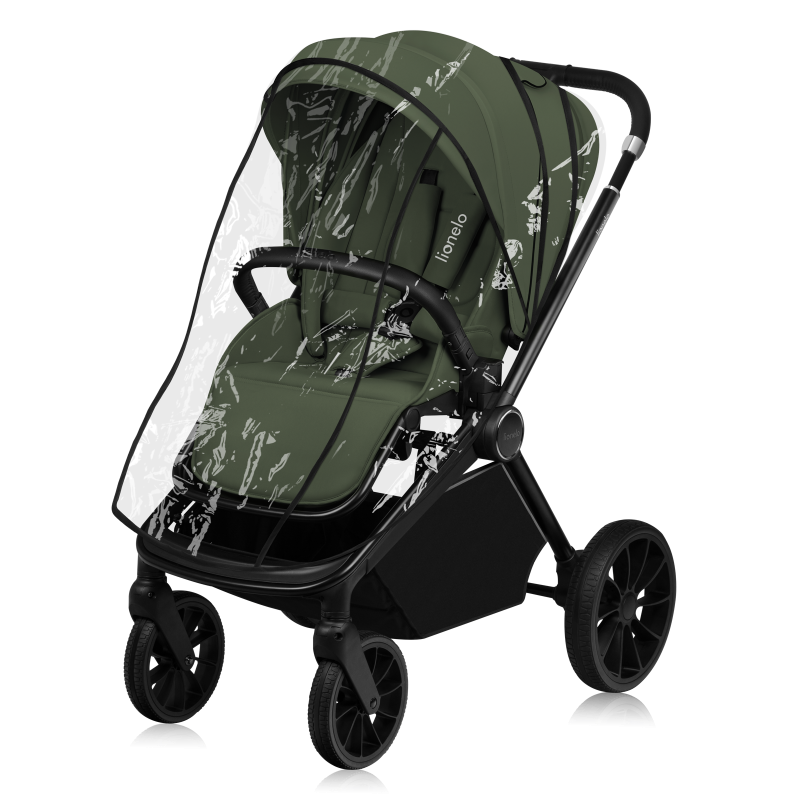 Lionelo Mika Plus Green Olive 2 в 1 - Багатофункціональна коляска