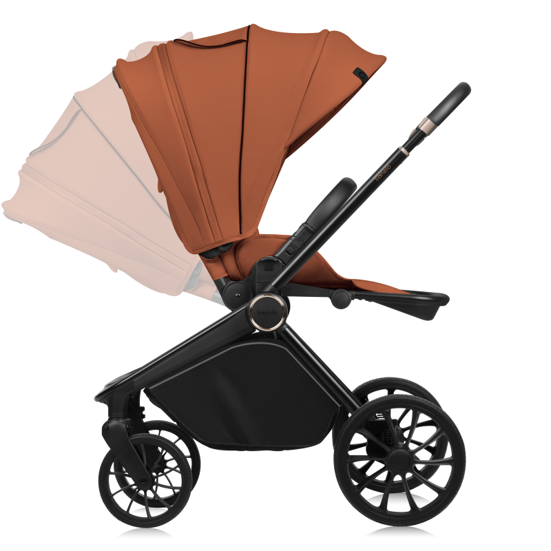 Lionelo Mika Plus Brown Rust 2 в 1 - Багатофункціональна коляска