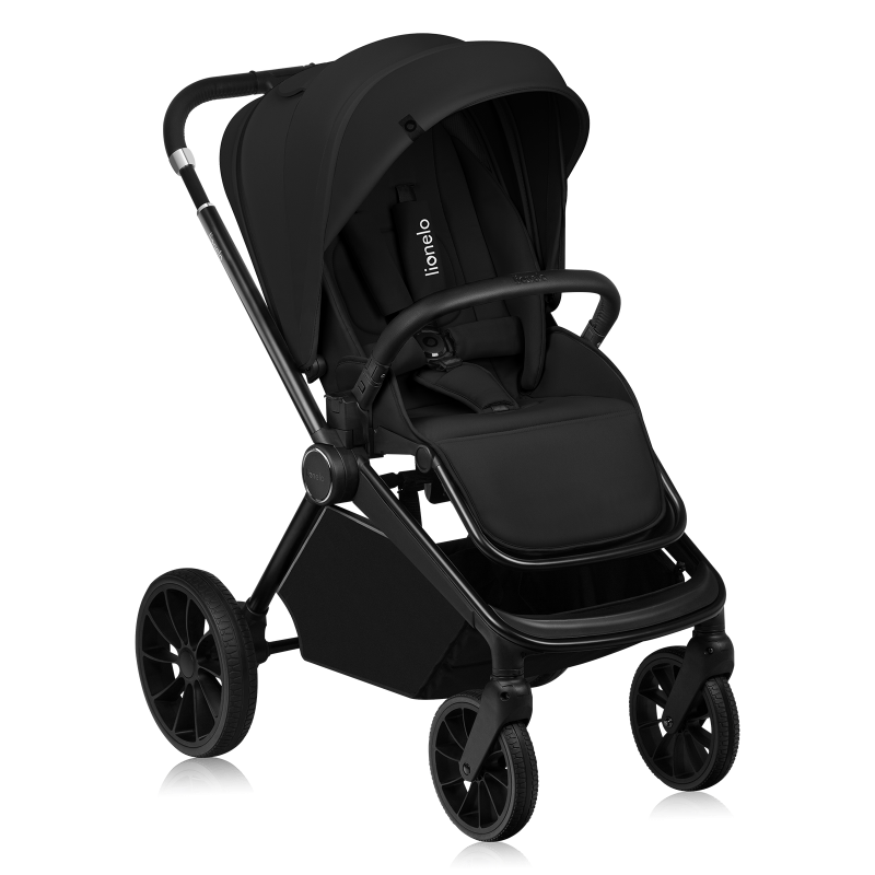 Lionelo Mika Plus Black Onyx 2 в 1 - Багатофункціональна коляска