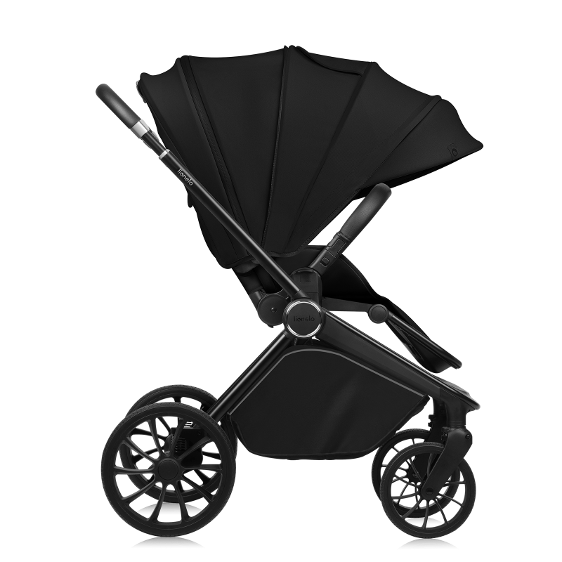 Lionelo Mika Plus Black Onyx 2 в 1 - Багатофункціональна коляска