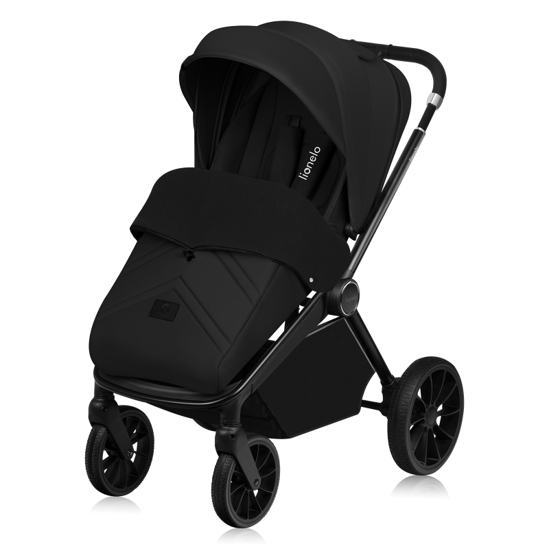 Lionelo Mika Plus Black Onyx 3 в 1 - Багатофункціональна коляска