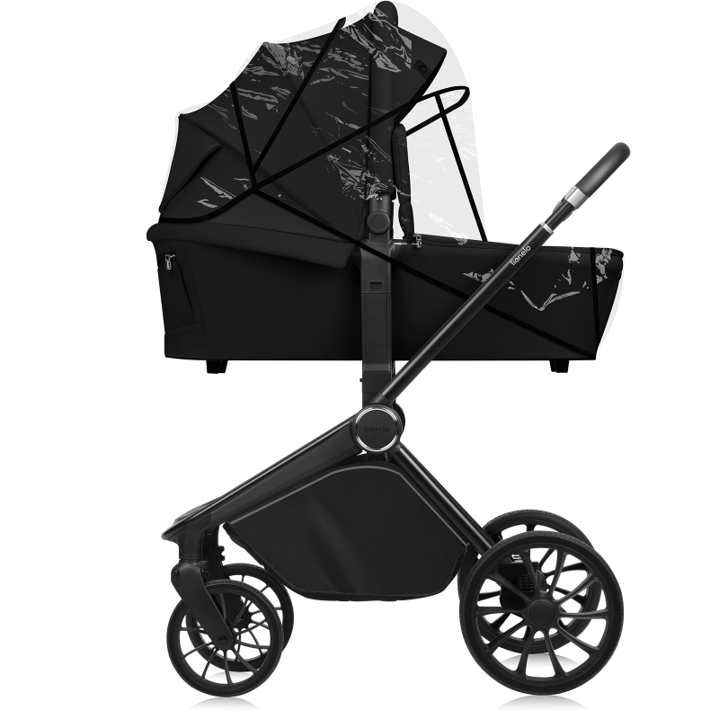 Lionelo Mika Plus Black Onyx 3 в 1 - Багатофункціональна коляска