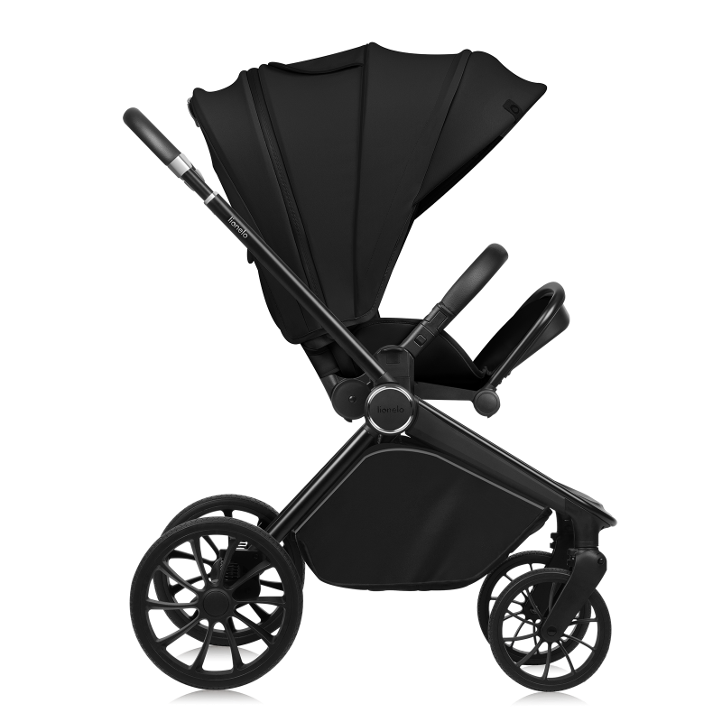Lionelo Mika Plus Black Onyx 3 в 1 - Багатофункціональна коляска