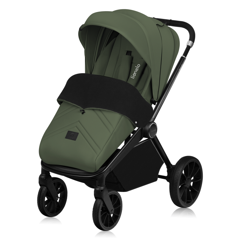 Lionelo Mika Plus Green Olive 3 в 1 - Багатофункціональна коляска