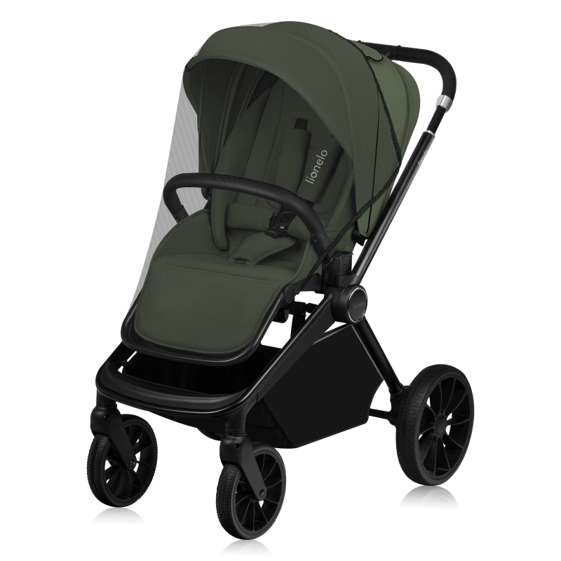 Lionelo Mika Plus Green Olive 3 в 1 - Багатофункціональна коляска