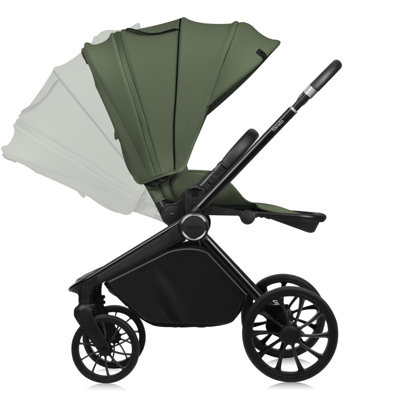 Lionelo Mika Plus Green Olive 3 в 1 - Багатофункціональна коляска