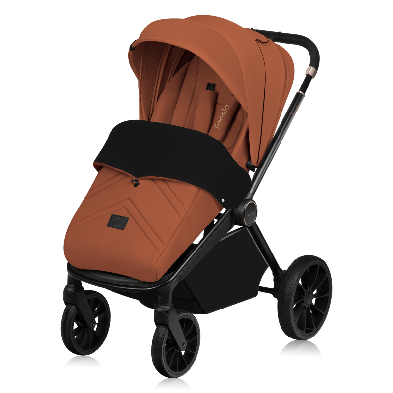 Lionelo Mika Plus Brown Rust 3 в 1 - Багатофункціональна коляска