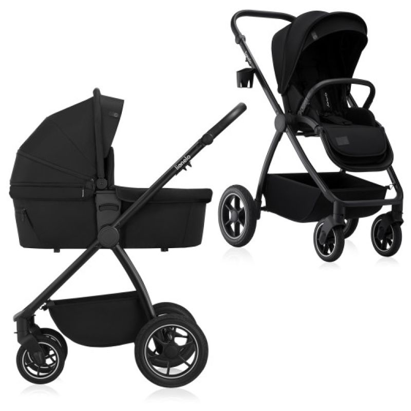 Lionelo Meril 2 в 1 Black Onyx - Багатофункціональна коляска