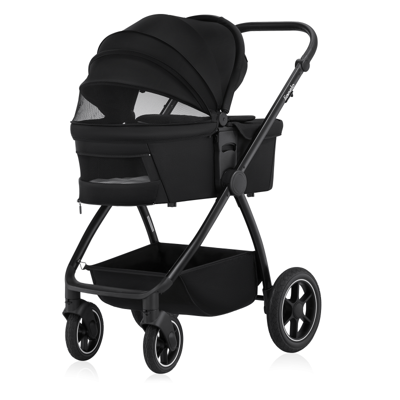 Lionelo Meril 2 в 1 Black Onyx - Багатофункціональна коляска