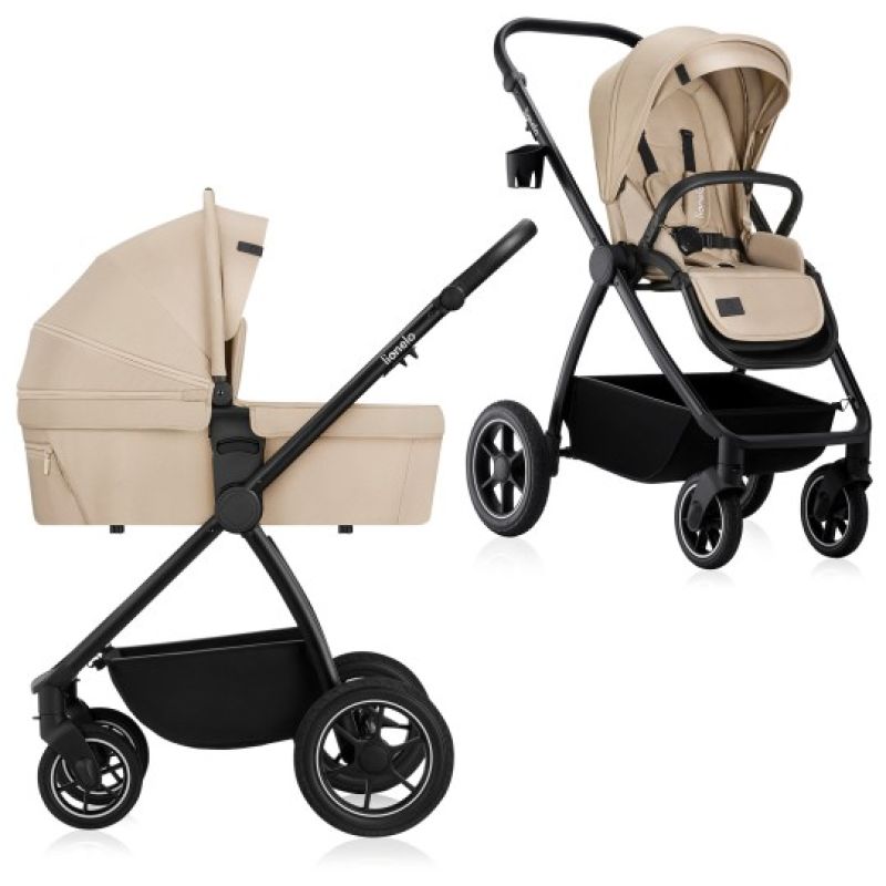 Lionelo Meril 2 в 1 Beige Sand - Багатофункціональна коляска