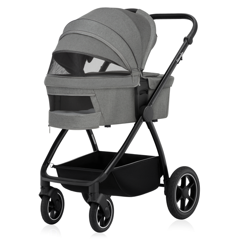 Lionelo Meril 2 в 1 Grey Stone - Багатофункціональна коляска