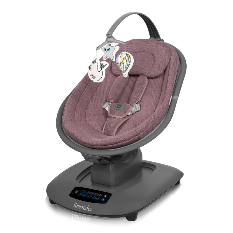 Lionelo Blossom Pink Mauve - Крісло-гойдалка