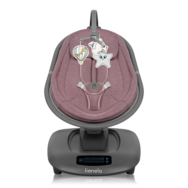 Lionelo Blossom Pink Mauve - Крісло-гойдалка
