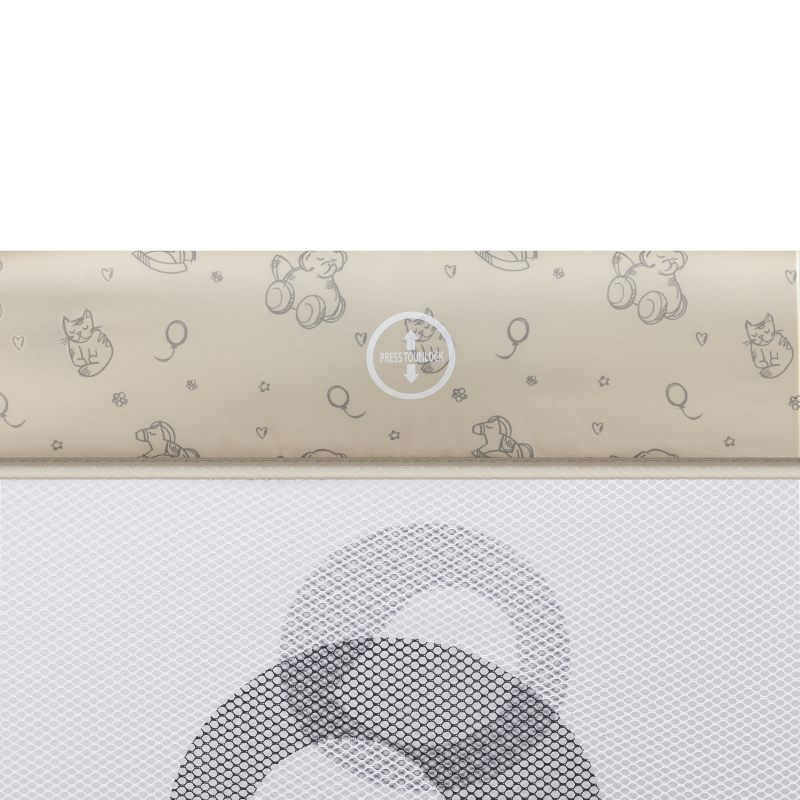 Lionelo Sven Plus Beige Latte - Дорожнє ліжечко