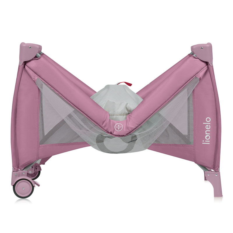 Lionelo Stefi Plus Pink Magnolia - Дитячий манеж