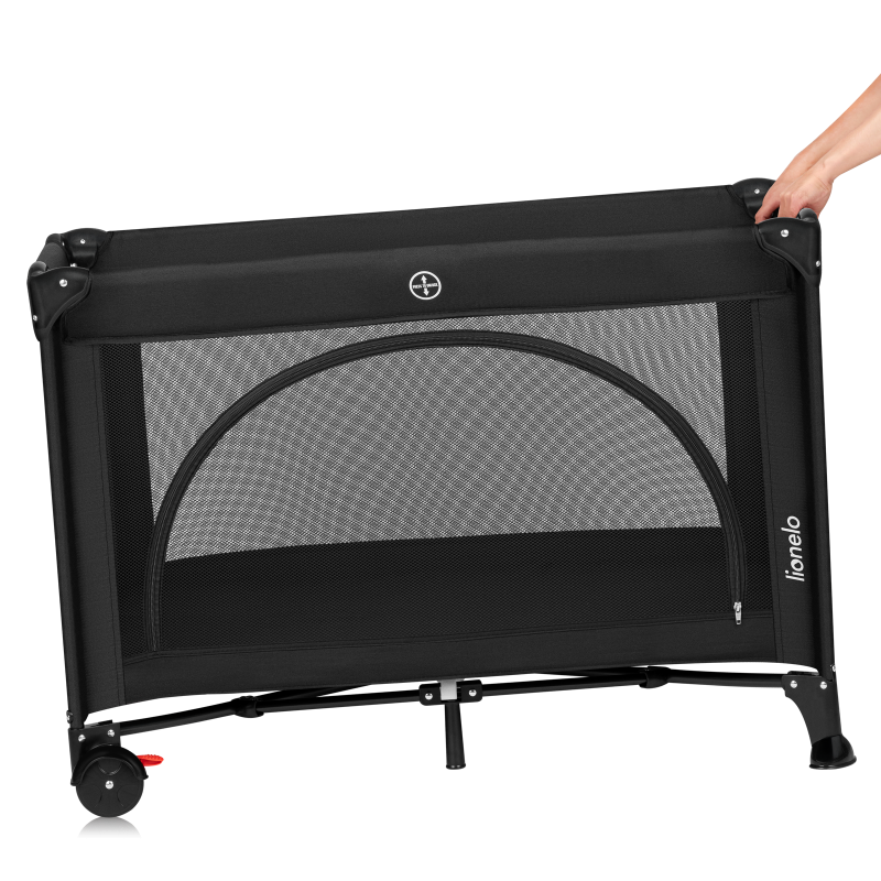Lionelo Laura Black Carbon - Дитячий манеж
