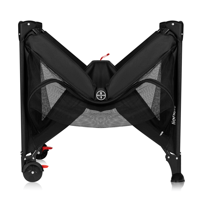 Lionelo Laura Black Carbon - Дитячий манеж