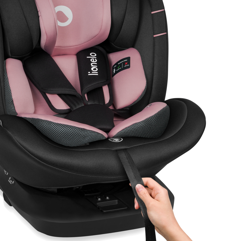 Lionelo Bastiaan i-Size Pink Rose - Автокрісло
