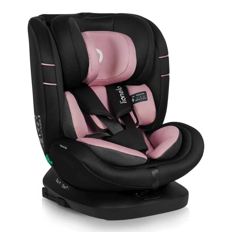 Lionelo Bastiaan i-Size Pink Rose - Автокрісло