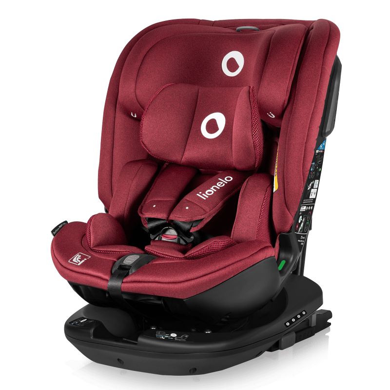 Lionelo Bastiaan RWF i-Size Red Burgundy - Автокрісло