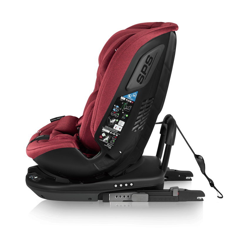 Lionelo Bastiaan RWF i-Size Red Burgundy - Автокрісло