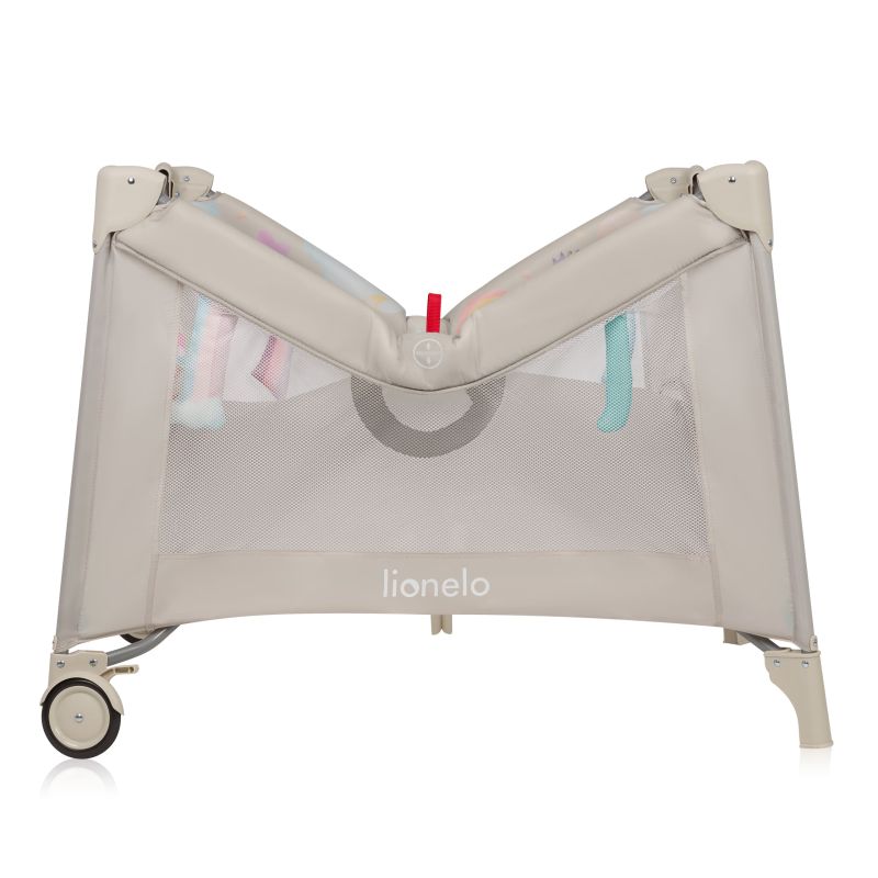 Lionelo Mille Plus Grey Beige - дитячий манеж