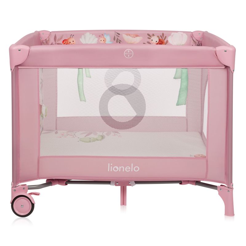 Lionelo Mille Plus Pink - дитячий манеж