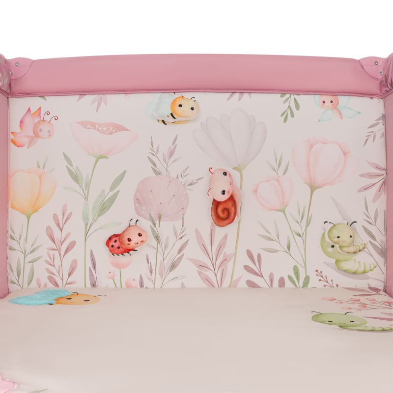 Lionelo Mille Plus Pink - дитячий манеж