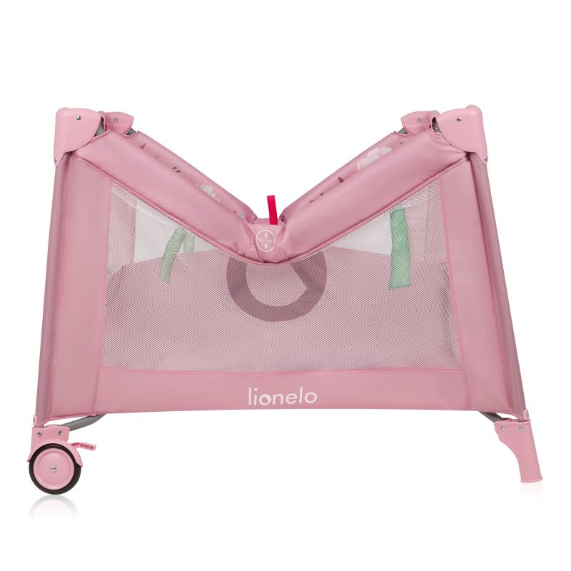 Lionelo Mille Plus Pink - дитячий манеж