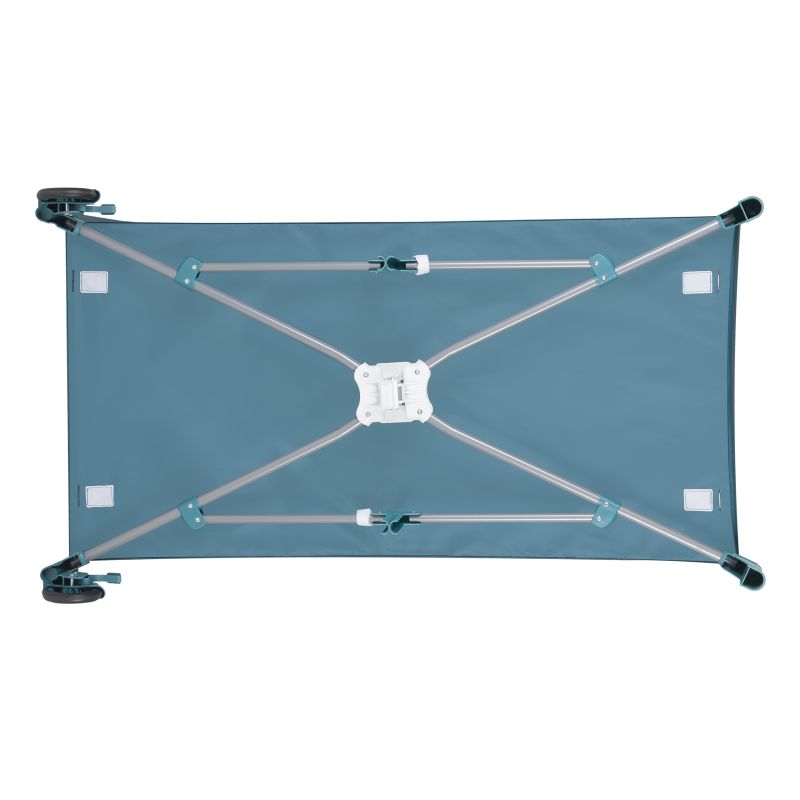 Lionelo Flower Green Turquoise - Дитяче ліжко-манеж