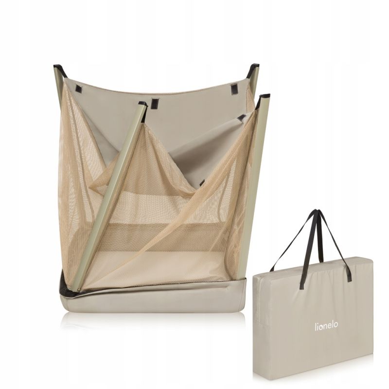 Lionelo Alice Beige Olive - дитячий манеж