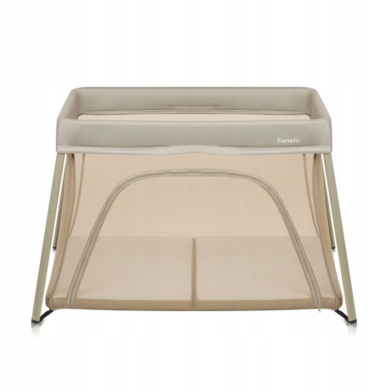 Lionelo Alice Beige Olive - дитячий манеж